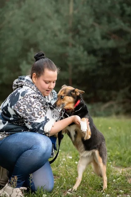 Loka, rescuehund i Polen, bild 2
