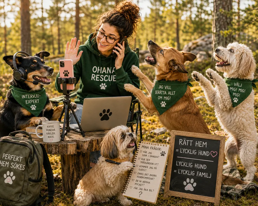 Bild för volontärrollen Hundplacering & adoption hos Ohana Rescue