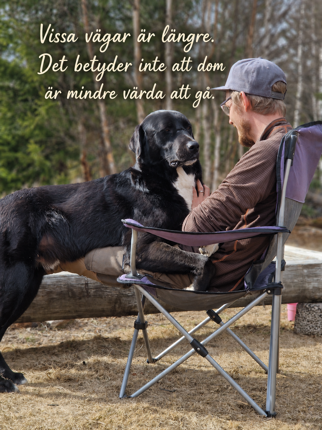 Vissa vägar är längre. Det betyder inte att dom är mindre värda att gå.