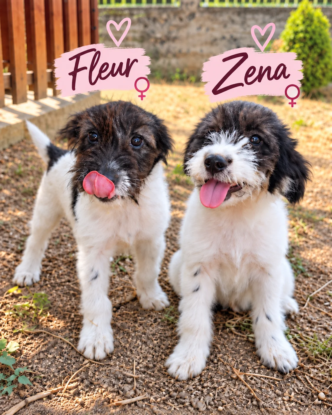 Fleur och Zena